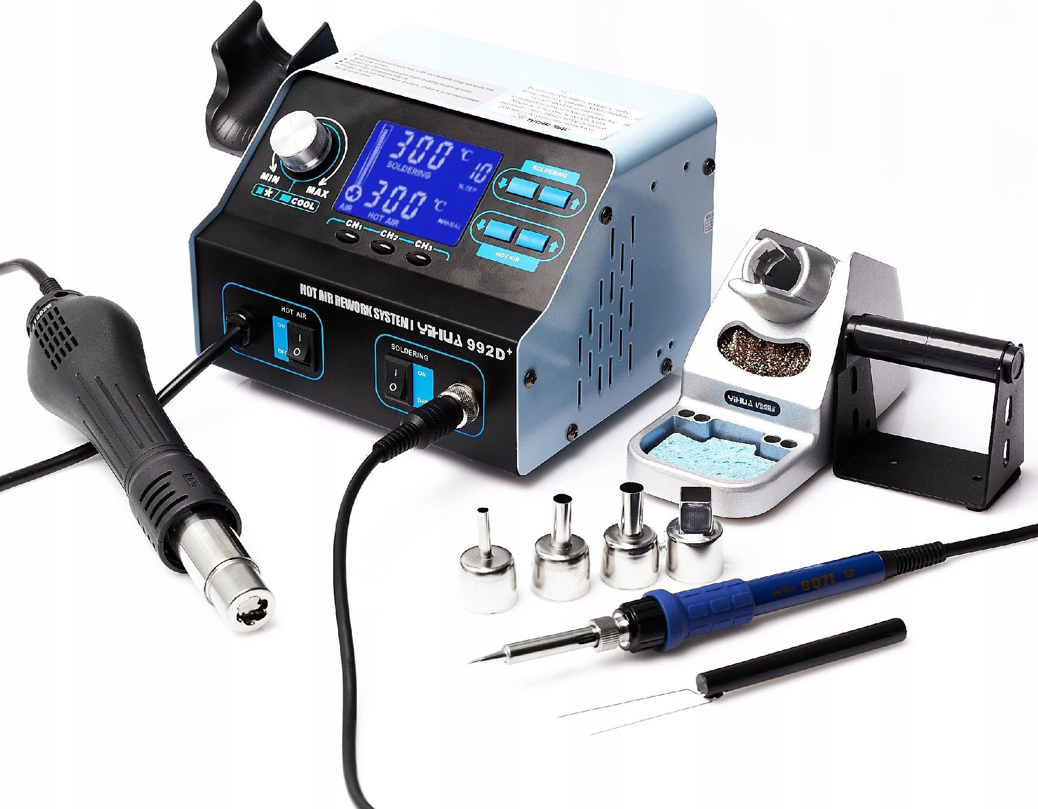 Techrebal 2-in-1-Lötstation Yihua 992D+
