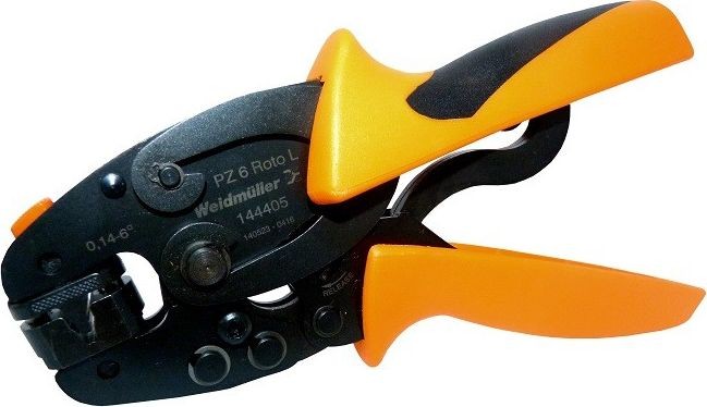 Weidmüller Crimpzange für Aderendhülsen PZ 6 Roto L 0,14–6 mm² 1444050000 Weidmüller 8593