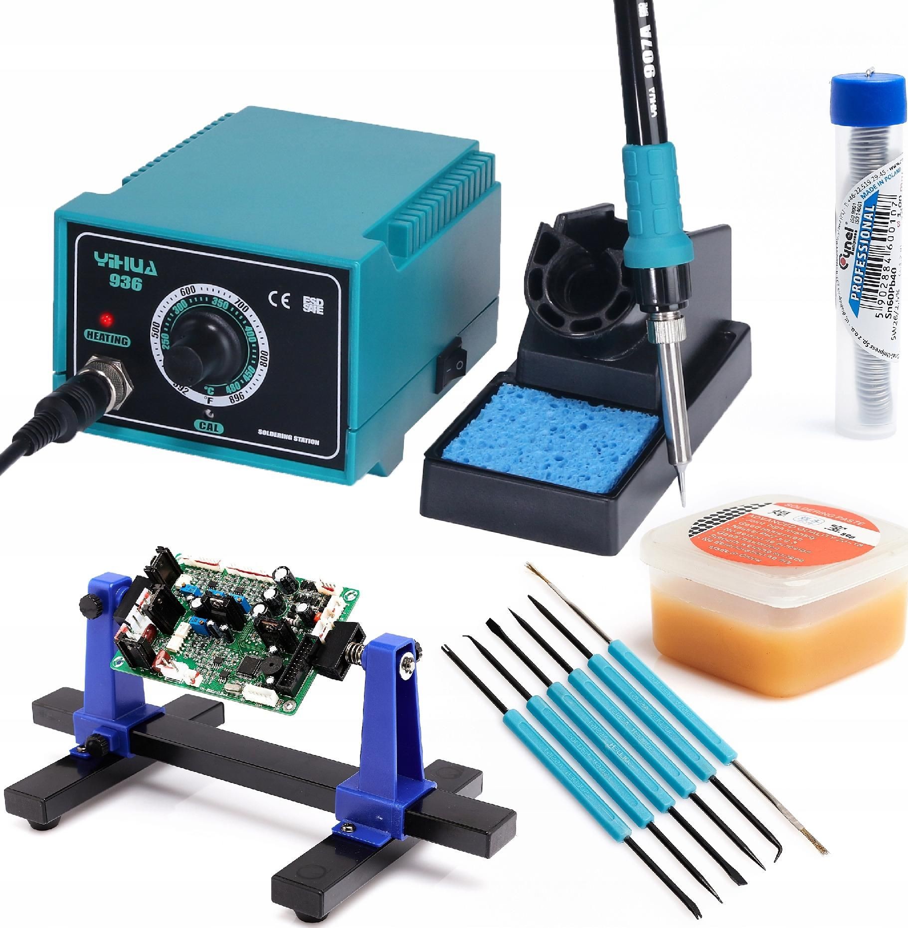 Techrebal Lötstation Yihua 936 Halterung KIT5