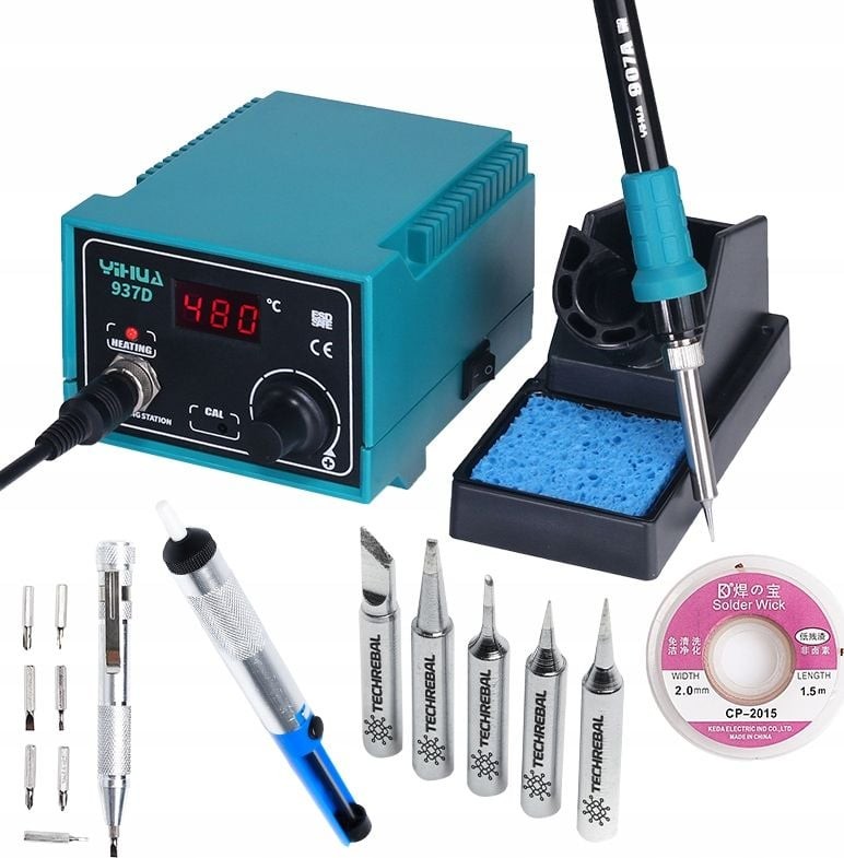 Techrebal Lötstation-Set Yihua 937D Schraubendreher KIT2