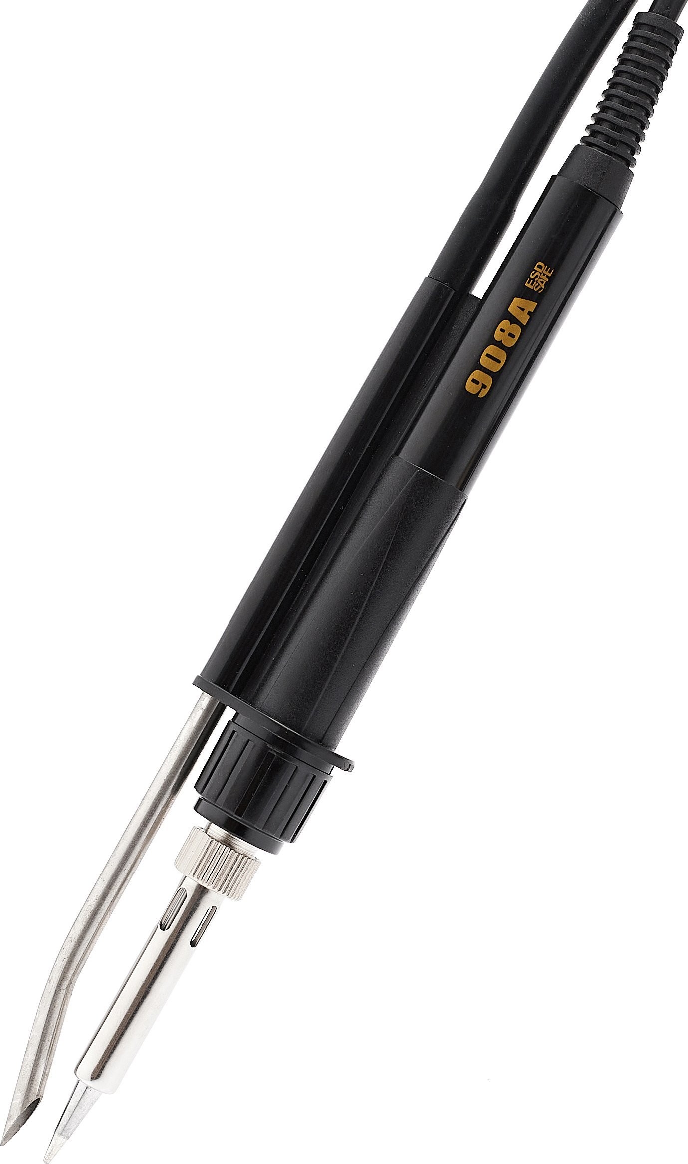 Lötkolben mit Absaugung 908A, 5-polig, Heizleistung 75 W, Spitzeneinsatz von Techrebal