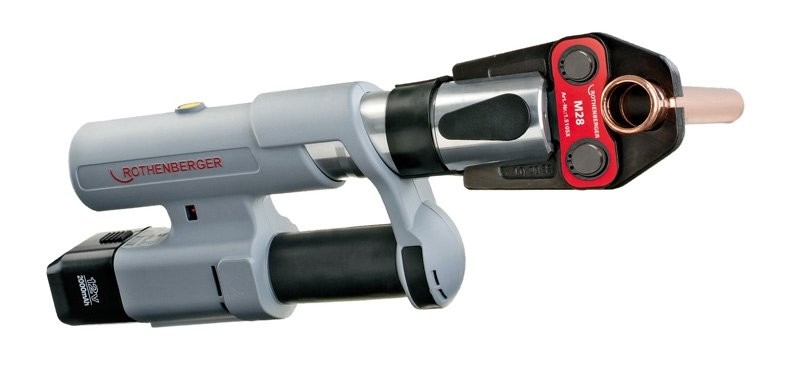 Rothenberger Elektrohydraulische Pressmaschine Romax AC ECO mit 230-V-Stromversorgung 15705