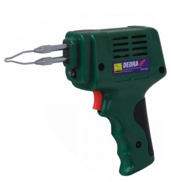 Dedra Transformator-Lötkolben 175 W mit LED-Lampe im Blister – DED7536