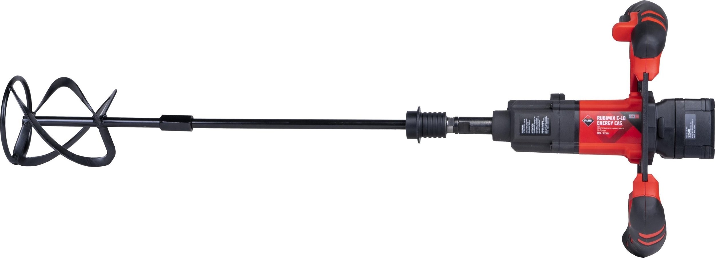 Rubi-Mischer RUBI RUBIMIX E-10 Akku-Mischer ENERGY CAS ohne Akku und Ladegerät