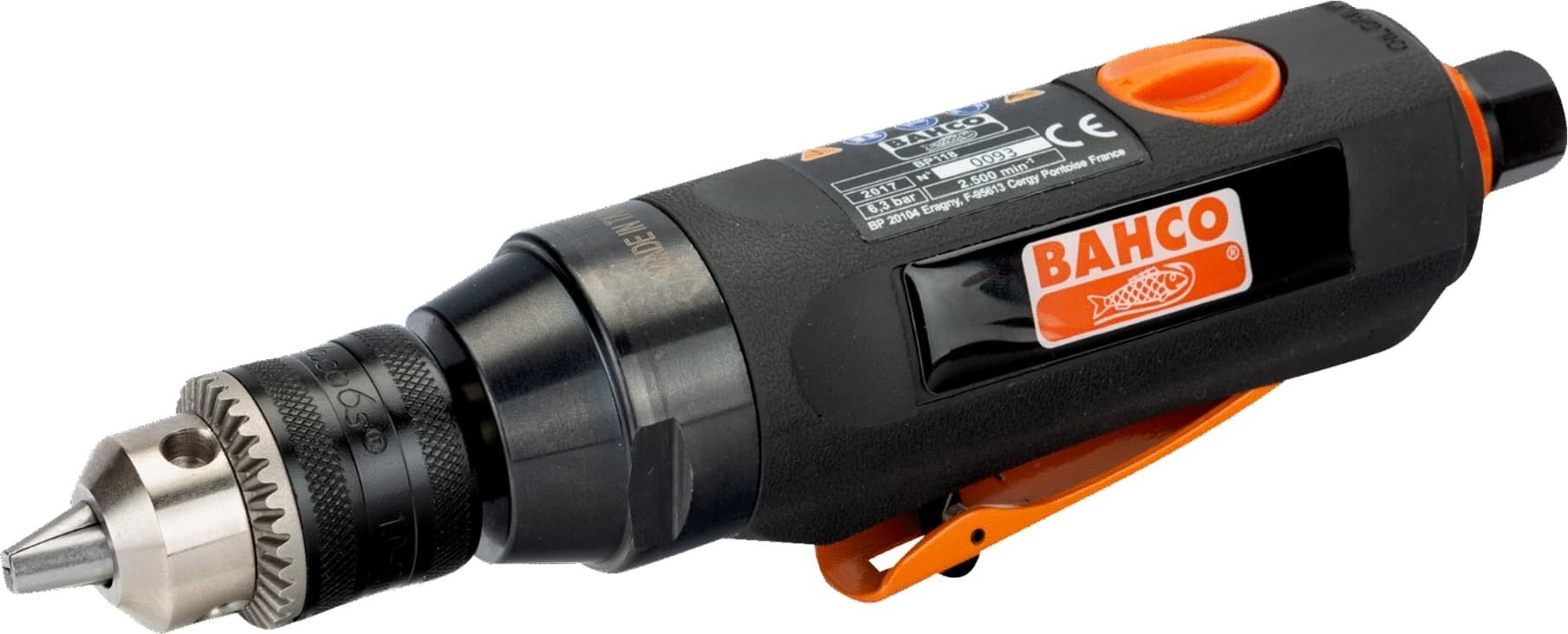 Bahco Schleifmaschine mit niedriger Drehzahl, 2500 U/min, 373 W, 6,3 bar, BAHCO