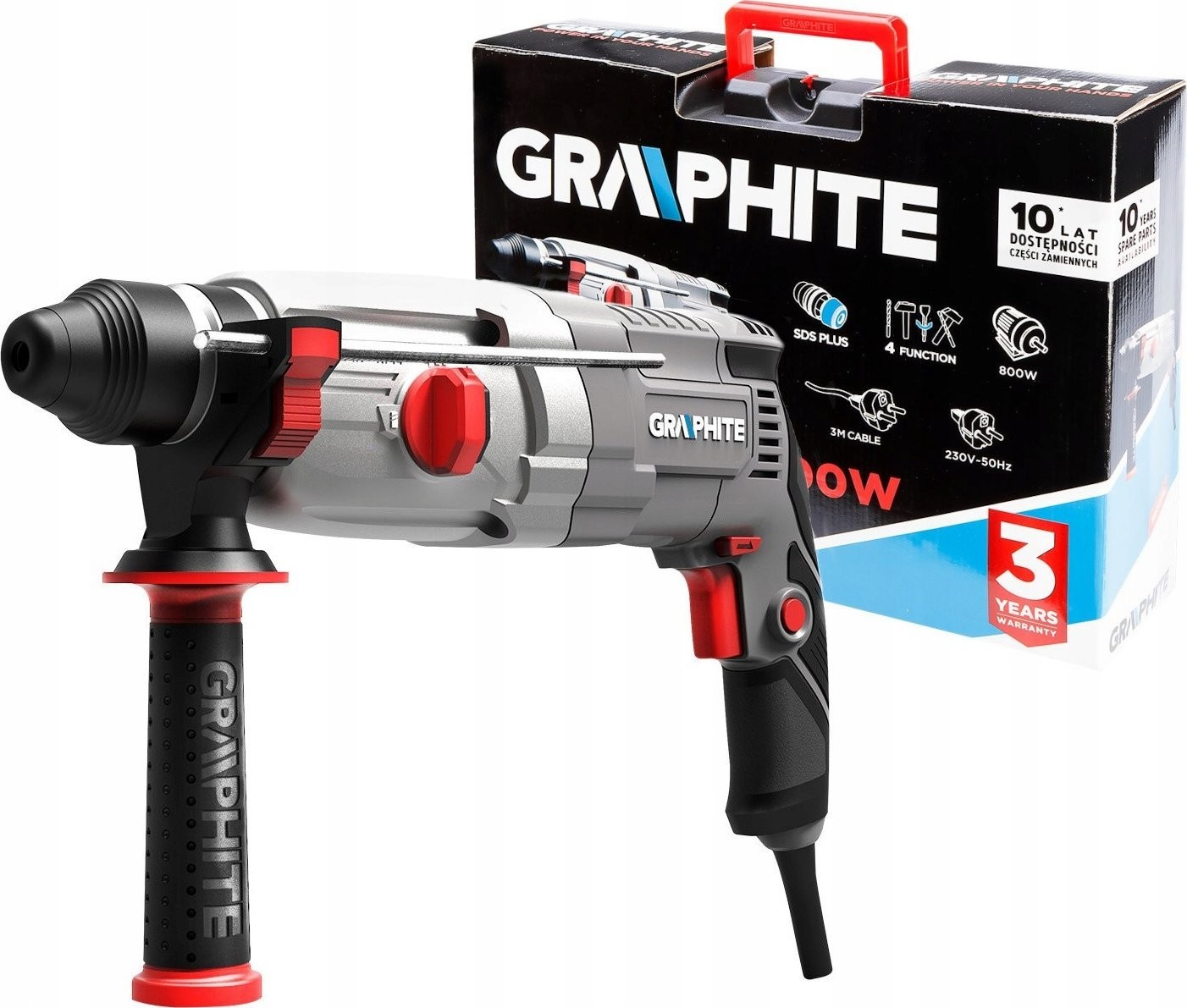Bohrhammer Graphite 58G538, 800 W