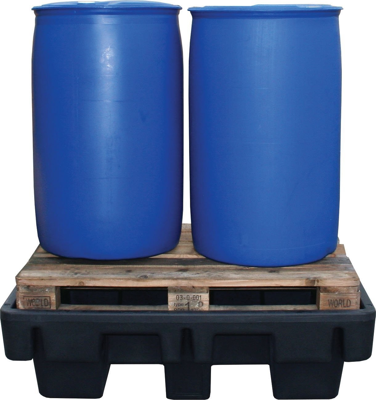 Topserw Auffangwanne mit einem Fassungsvermögen von 230 l, Abmessungen 1310 x 910 x 380 mm