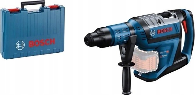 Bosch Akku-Bohrhammer BITURBO GBH 18V-45 C Professional (blau/schwarz, 2x ProCORE18V-Akku 12,0 Ah, Bl