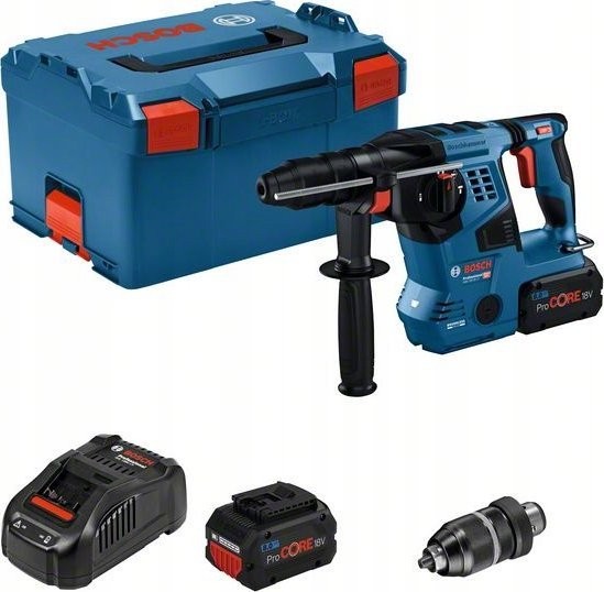 Bosch-Bohrhammer BOSCH. HAMMER GBH 18V-28 CF 2x8,0 Ah PROCORE 3,4 J LB