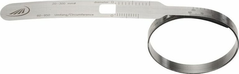ExtraLink Maßband 700–1100 mm Edelstahl HELIOS