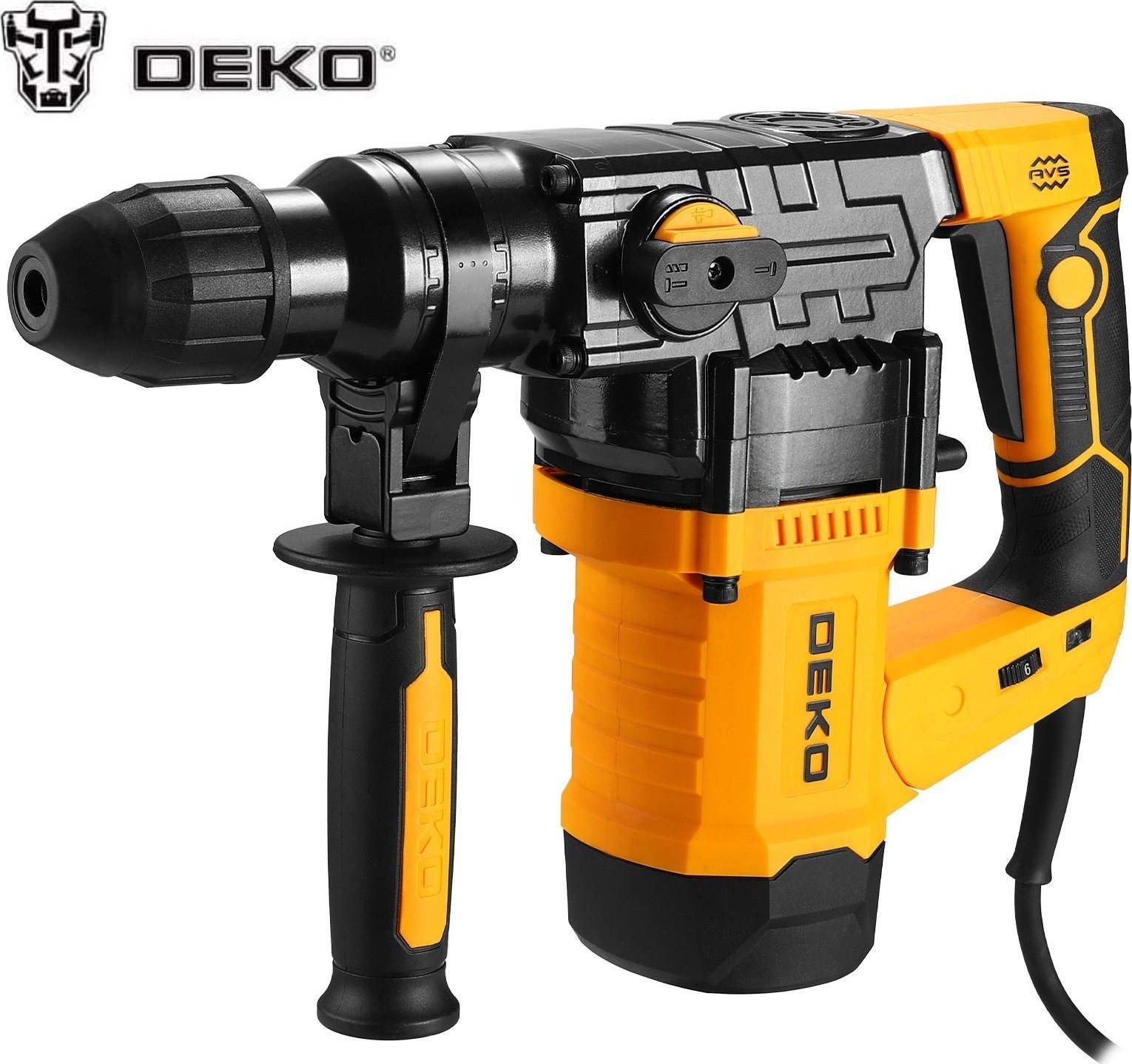 Deko Drehschlagbohrhammer DKRH32T15 SDS Plus 1500 W DREHZAHLREGELUNG