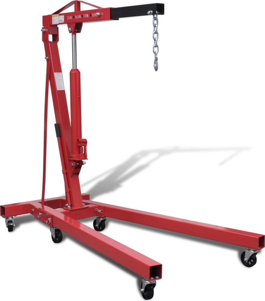 vidaXL 142234 Klappbarer Werkstattkran, 2 Tonnen 88,2 kg
