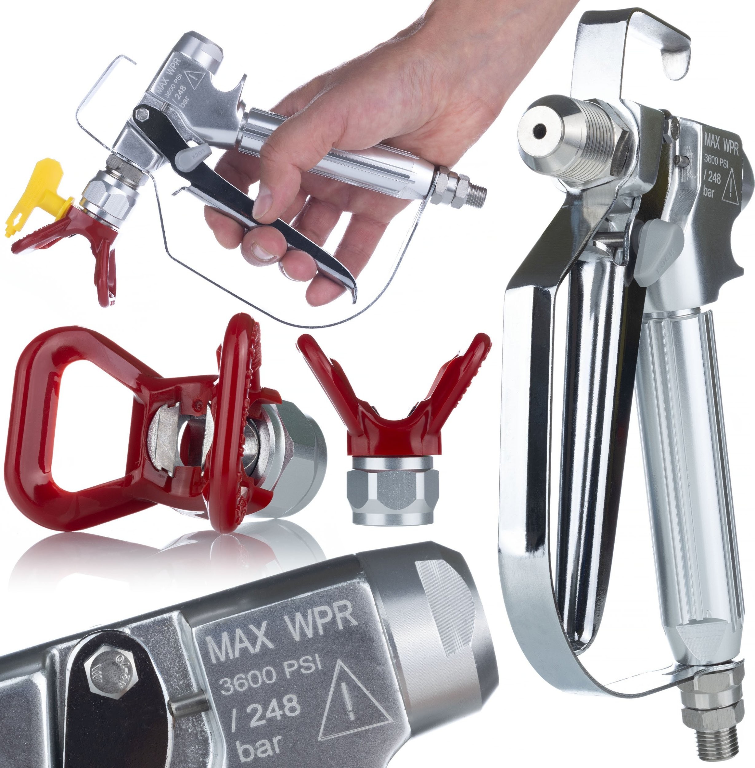 Rosfix STARKE SPRITZPISTOLE FÜR SPRITZANLAGE SPRITZANLAGE GRACO ROSFIX 1/4
