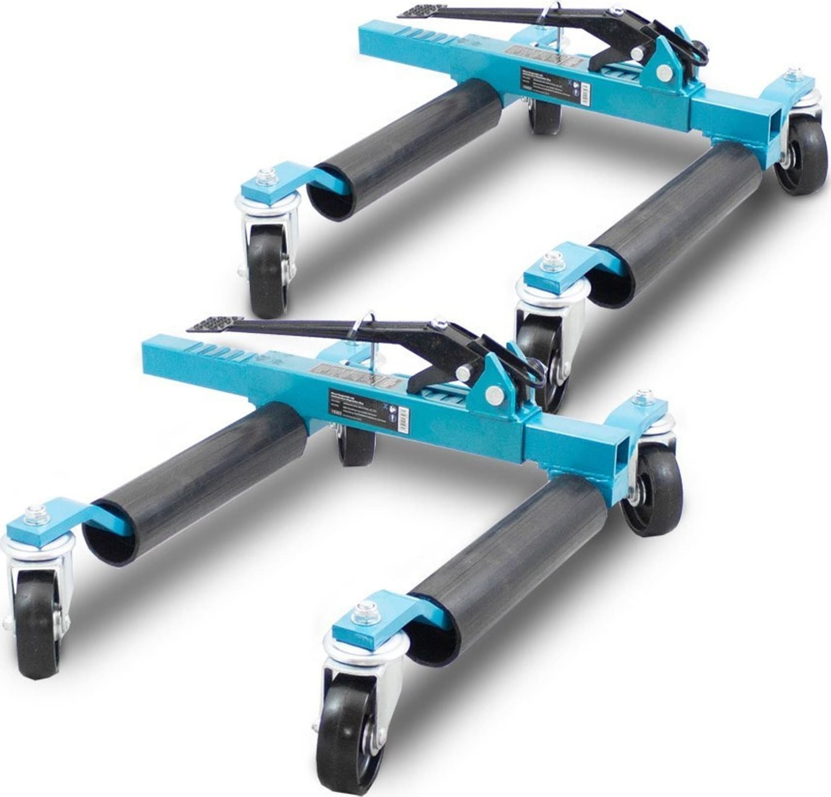 Bituxx 2x Manövrierwagen für Räder mit Hebevorrichtung (560 kg)