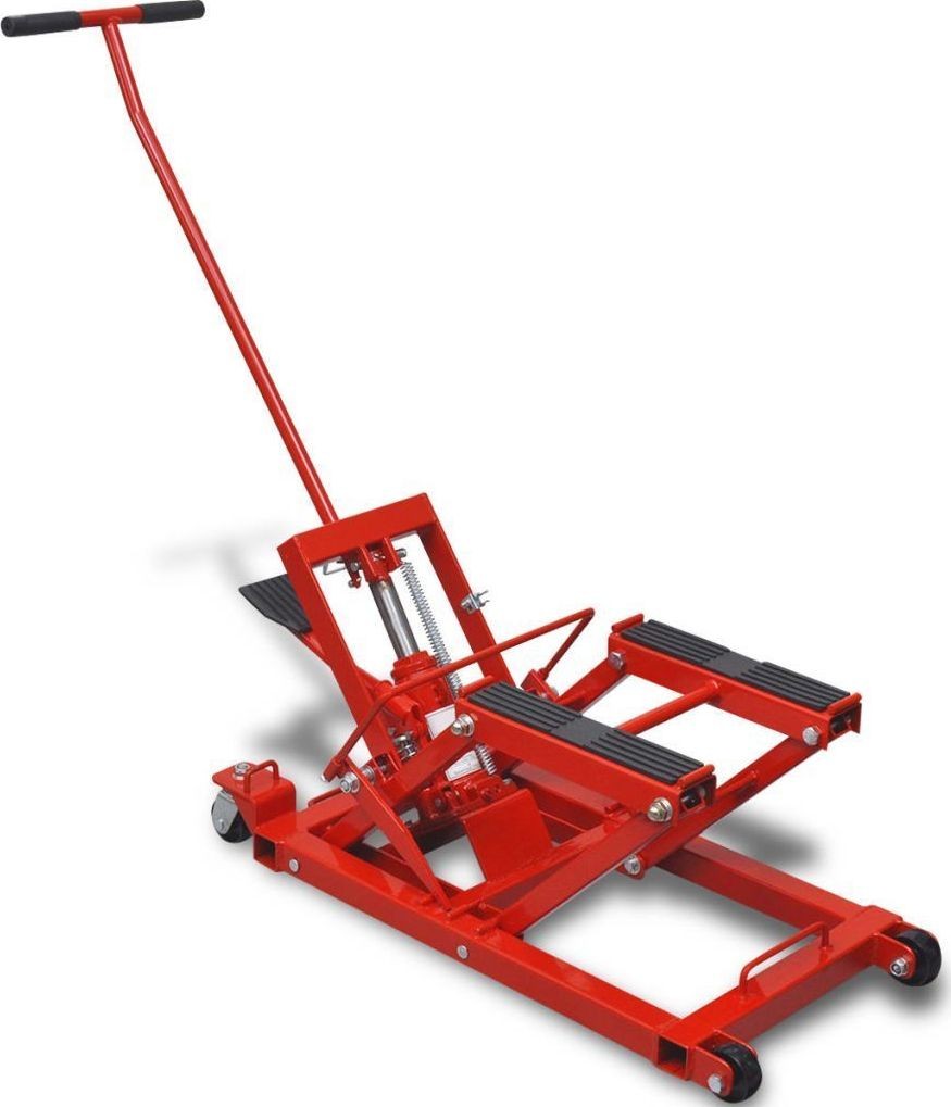 vidaXL Hydraulischer Hebebock für Motorräder/ATVs, 680 kg