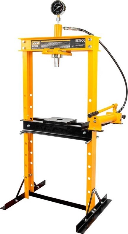 JCB Hydraulische Bodenpresse 12 t mit Manometer (2-teilig)