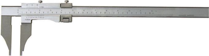 Gimex Einseitiger analoger Messschieber 400 x 100 mm, 0,05 (201.324)