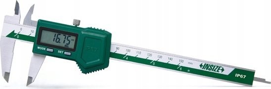 Insize Messschieber  300 Digital   12 IP67 3V/ABS/SQ /Zert.