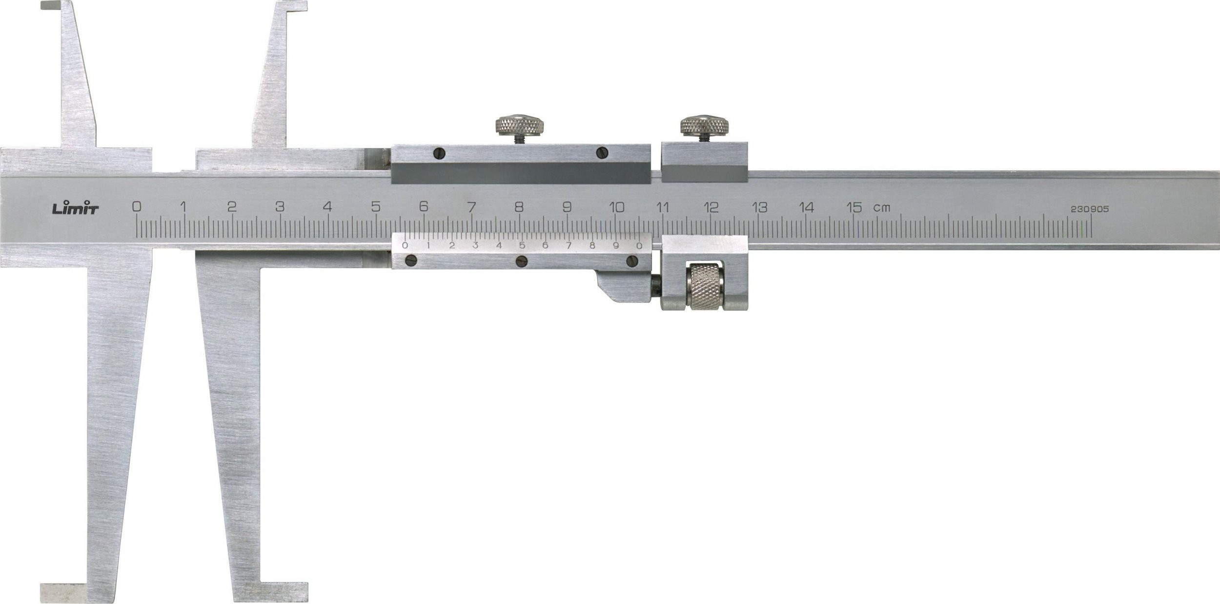 Messbereich des Innenmessschiebers: 150 mm (128170107)