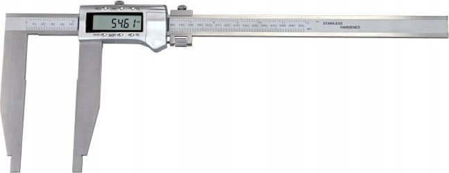 Gimex Digital-Messschieber 500, 20 mm, 3V/ABS/Datum, Backen 100 mm, einseitig