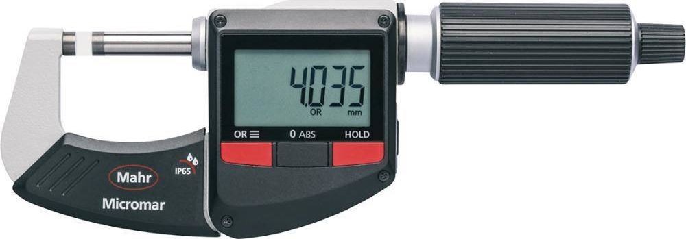 Mahr Außenmikrometer IP654157011, digital, 0–25 mm, MAHR