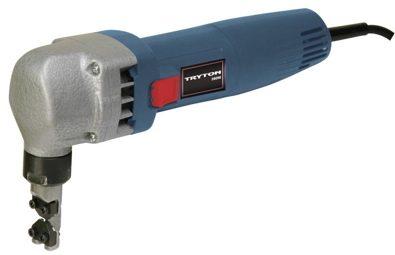 Tryton Elektrische Blechschere 380 W + 2 Messer + Koffer – TNB380K