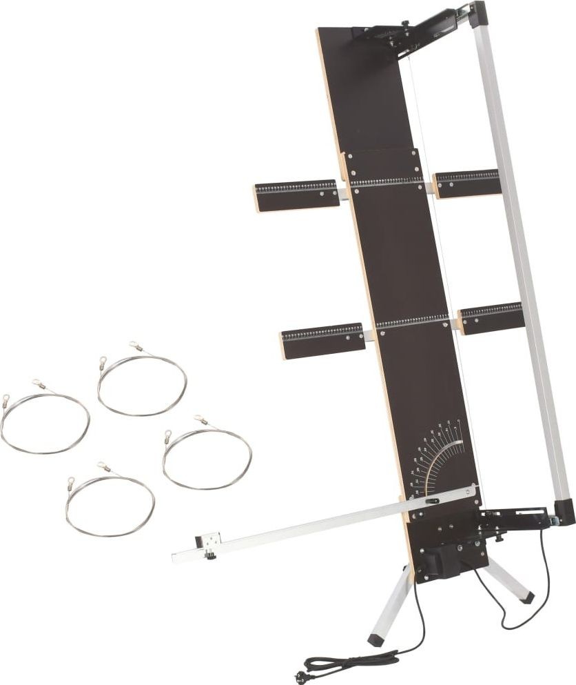 vidaXL Styropor-Schneidemaschine mit Standfuß, 200 W, Sperrholz (144060)