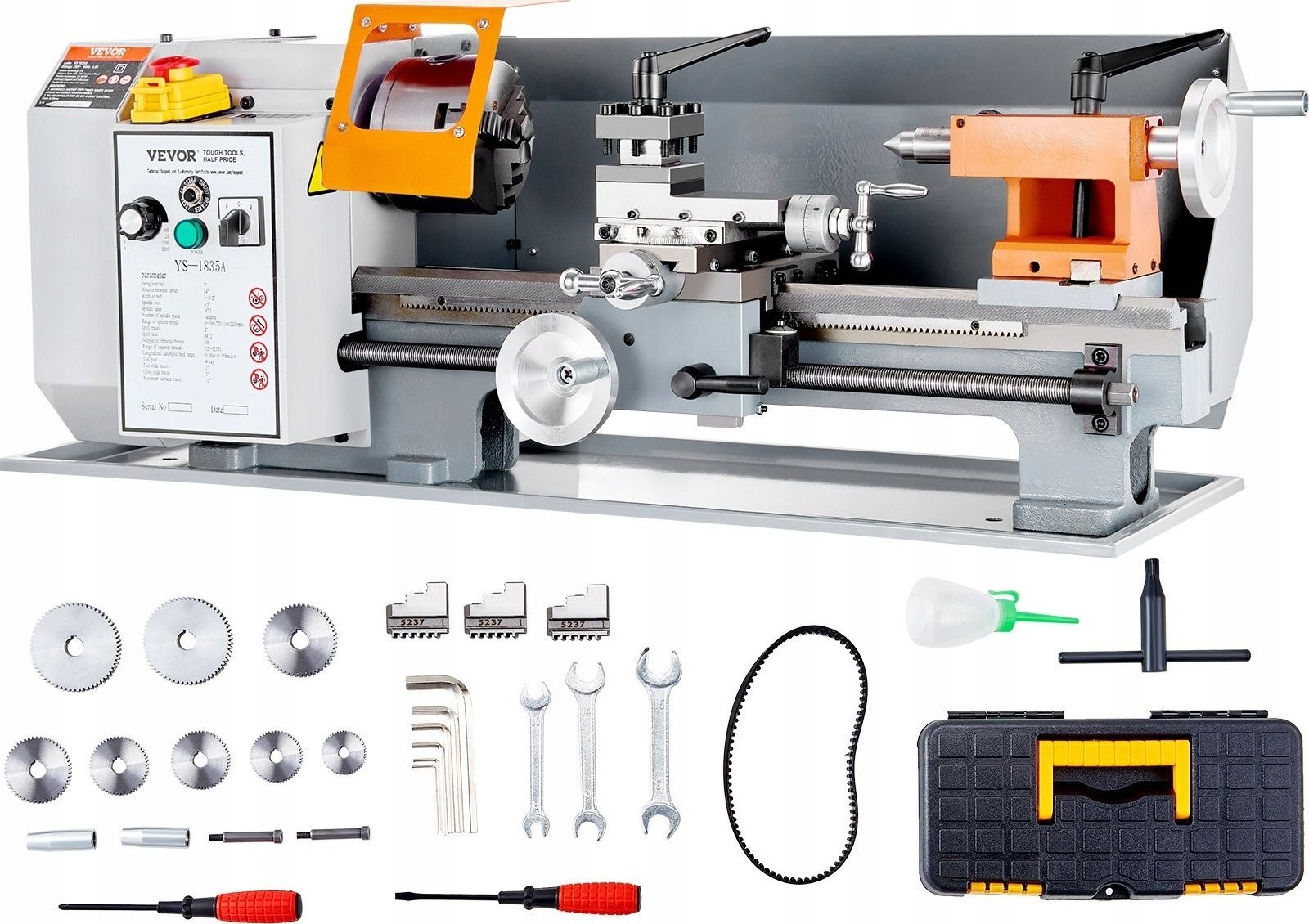 500-W-Tischdrehmaschine für Metall
