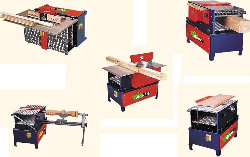 Acorn 5-in-1-Holzbearbeitungsmaschine W4/94 - 3 kW W4-94-5F-3KW - W4-94-5F-3KW