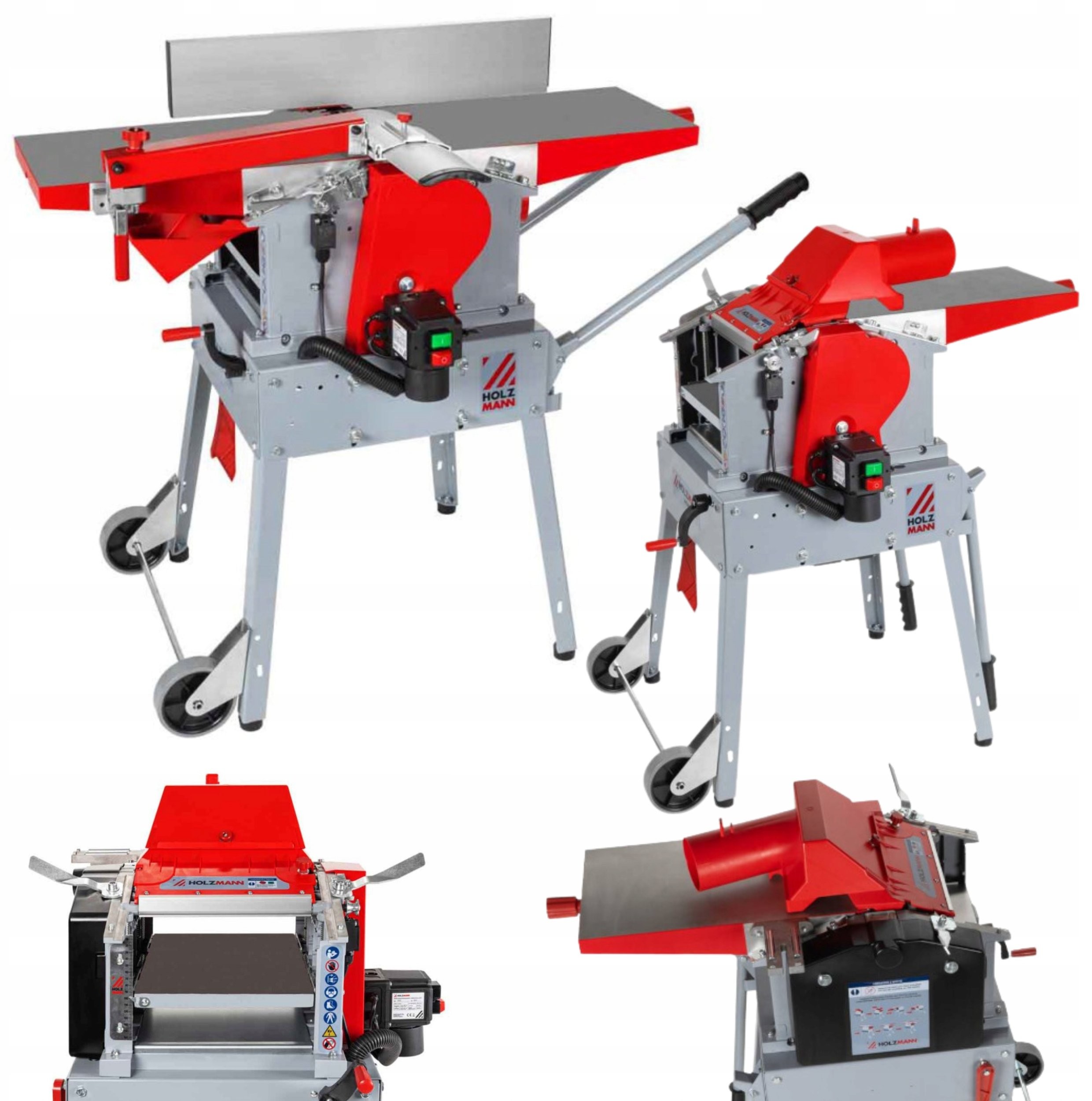 Holzmann HOB260MINI_400V Abricht- und Dickenhobelmaschine