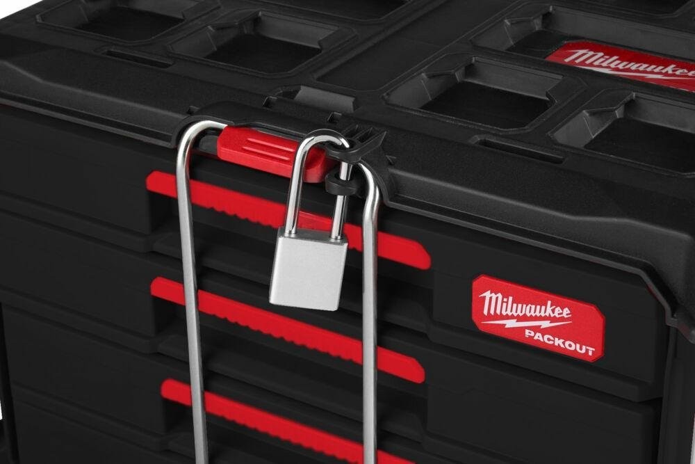 Milwaukee MILWAUKEE PACKOUT Kiste mit 4 Schubladen