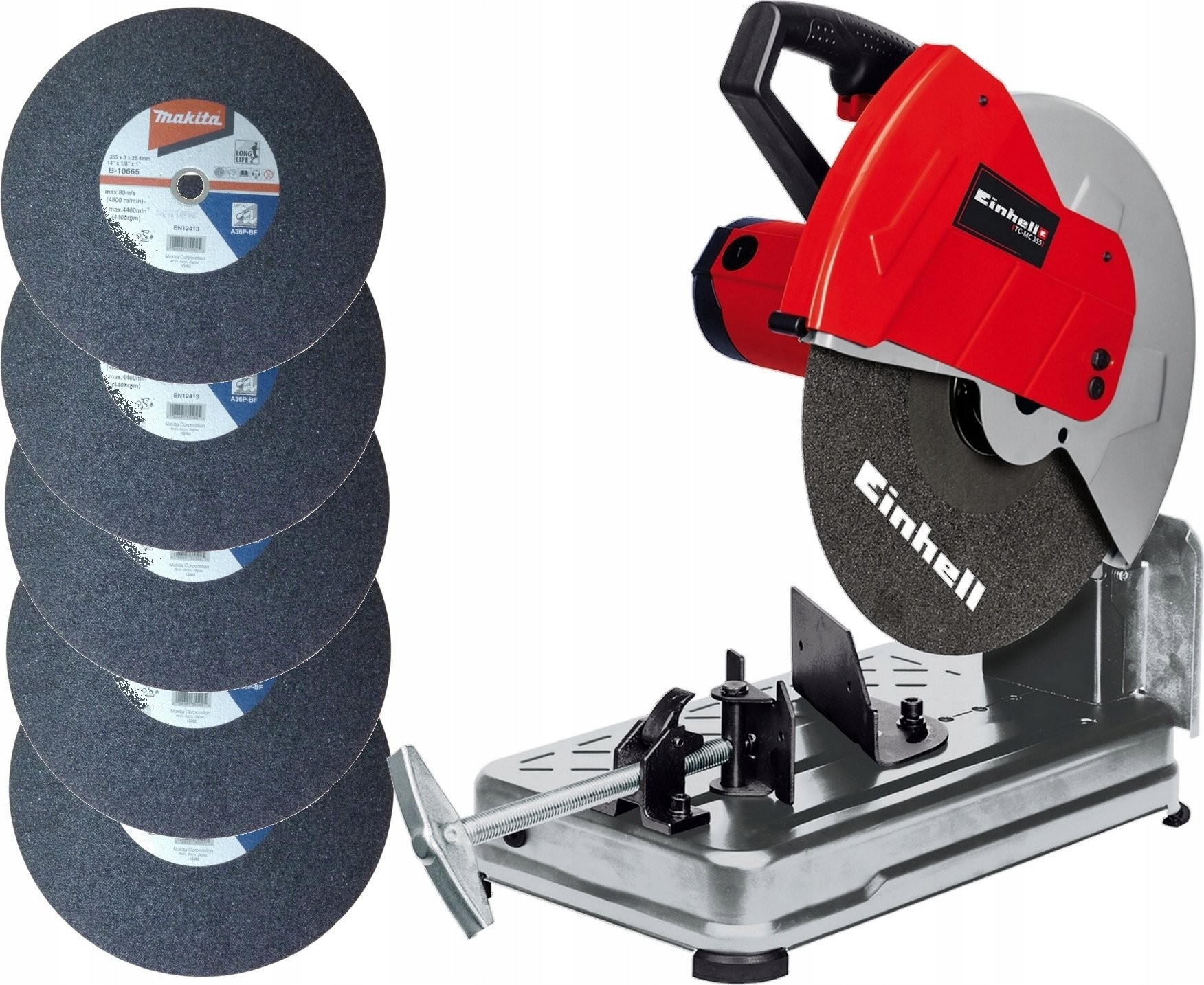 Einhell Einhell Metallschneidemaschine TC-MC 355/1 (rot, 2.200 Watt)