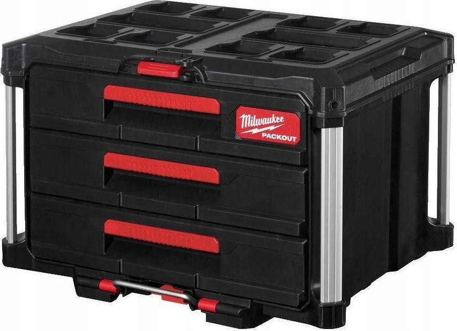 Milwaukee Werkzeugkasten PACKOUT 3