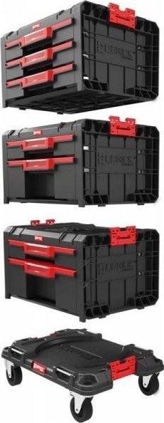 Qbrick Werkzeugkasten auf Rollen PRO Drawer