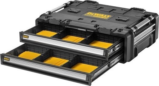 Dewalt DEWALT TOUGH SYS.2,0 DXL-Kiste, 2 x flache Schublade