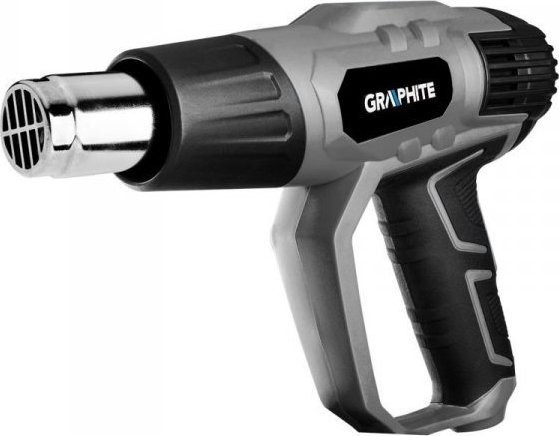 Heißluftgebläse Graphite (2000 W, Temperaturbereiche: I: 50 °C, II: 50–550 °C, III: 50–550 °C, Koffer)