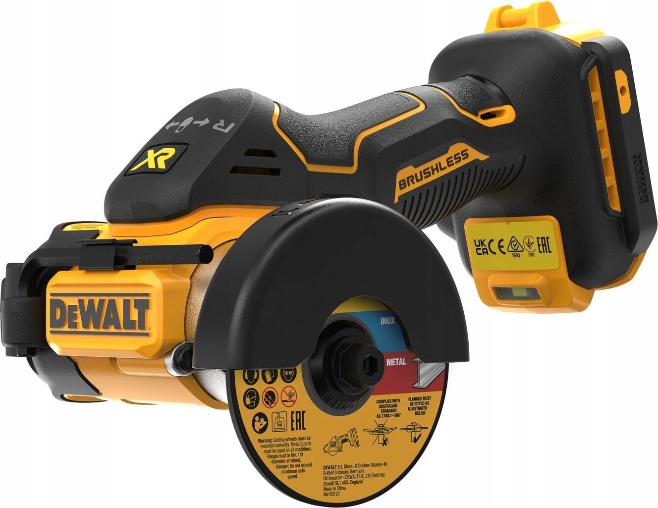 Dewalt 76-mm-Kapp- und Gehrungssäge 18 V DCS438N
