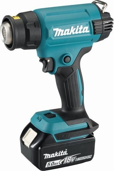 Heißluftpistole Makita AKKU-HEISSLUFTpistole LXT 18 V 1 × 5,0 Ah