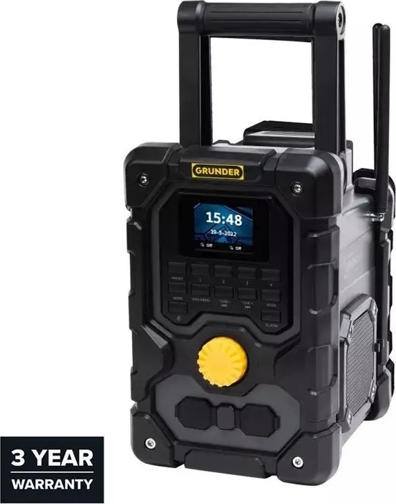 Baufunkgerät CORDLESS RADIO GRUNDER DE-1005 18V