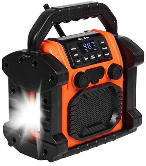 Tragbares analoges AM/FM-Radio BLOW RA14 für den Bau