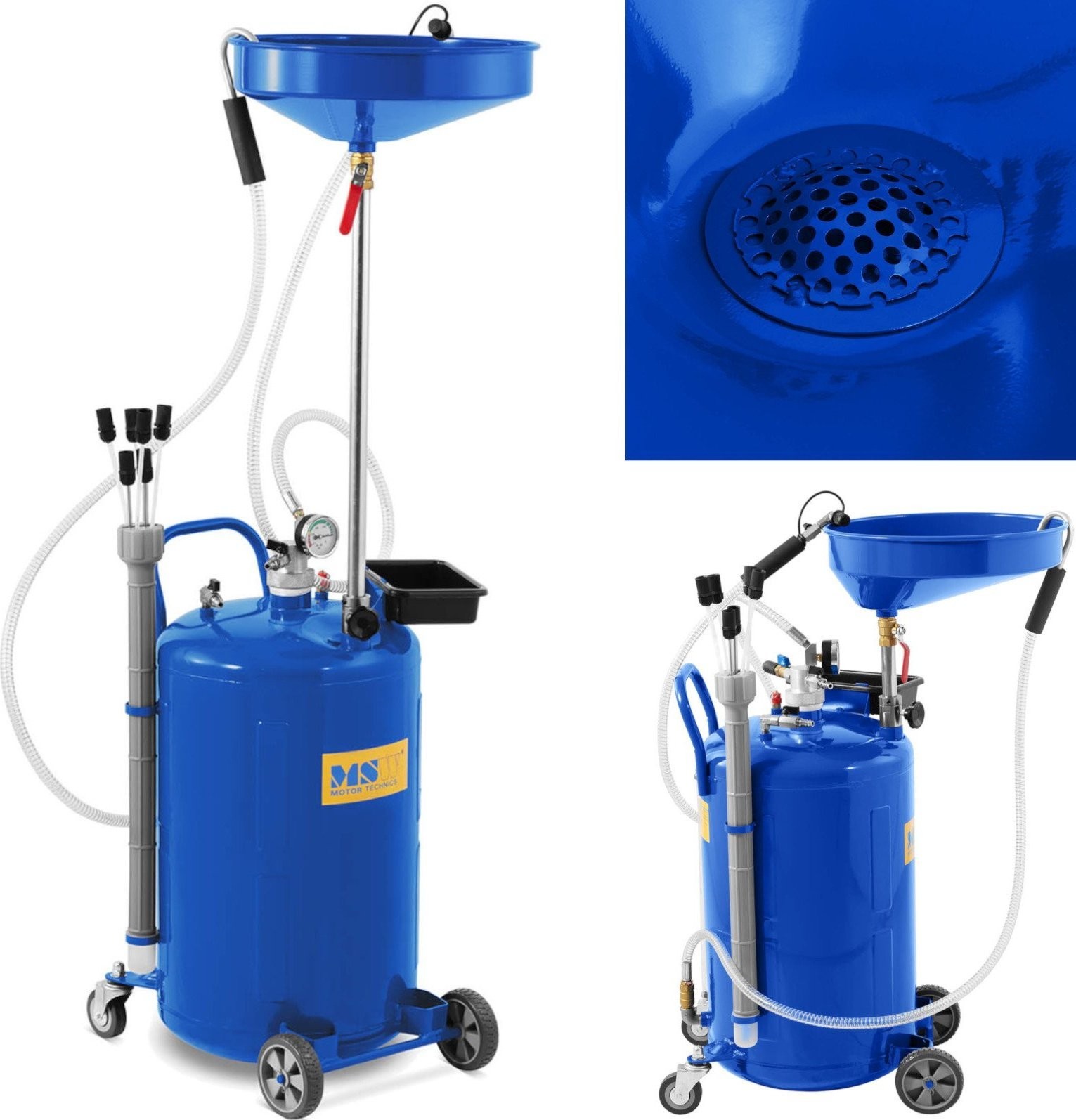 MSW Pneumatische Ölabsaug- und Abfüllvorrichtung, 70 l Pneumatische Ölabsaug- und Abfüllvorrichtung, 70 l