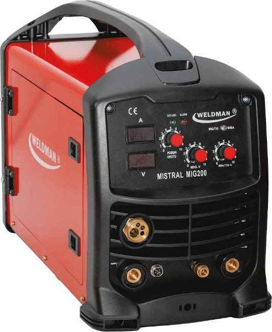 Weldman HALBAUTOMATISCHES SCHWEISSGERÄT IN.WELDMAN MISTRAL MIG200 D103102