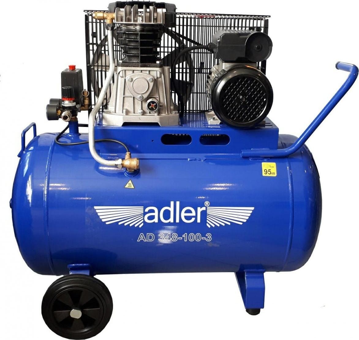 Kompressor Adler ADLER KOMPRESSOR 100 l AD348-100-3 230 V MAR3630.2