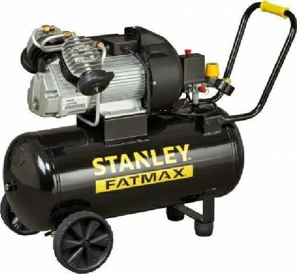 Kompressor Stanley STANLEY ÖLKOMPRESSOR 50 L  FMXCM0083E DV2  FATMAX SCHWARZ 400/10/50 + SET