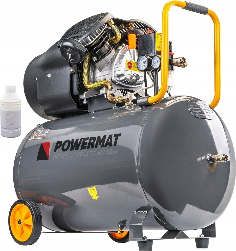 ÖLKOMPRESSOR 100 l, 8 bar, 230 V, 530 l/min, 4,7 PS