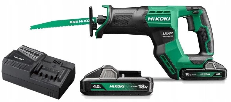 HIKOKI. SABRE SAW 18V CR18DMA WWZ 2x4,0 Ah BL HSC