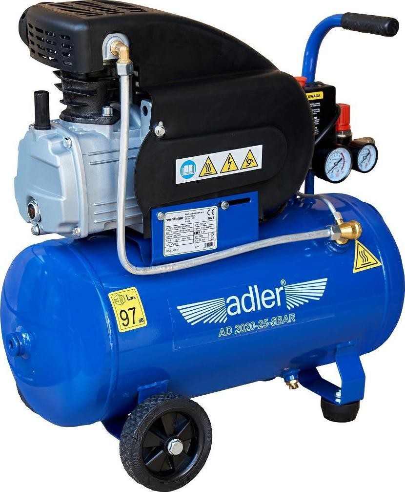 Adler-Kompressor ADLER-KOMPRESSOR 24 l AD 2020-25-8 bar 230 V MAR3609.5