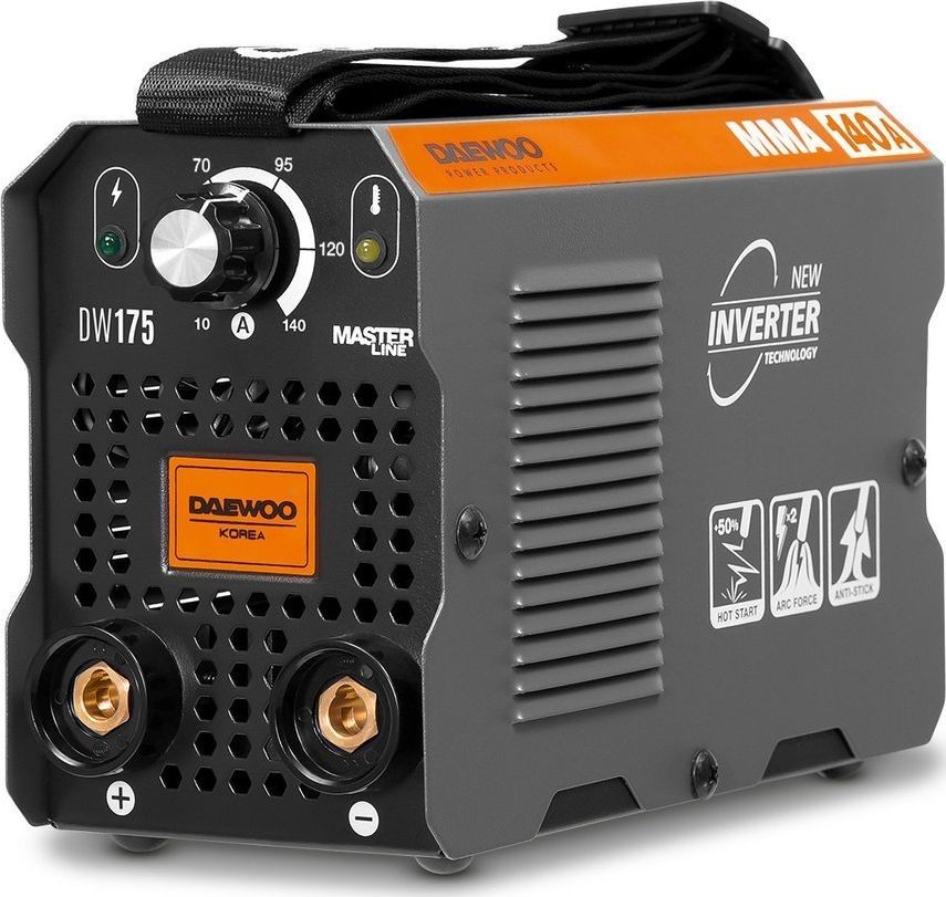 Daewoo DAEWOO DW 175 Inverter-Schweißgerät für MMA-Schweißen, 140 A