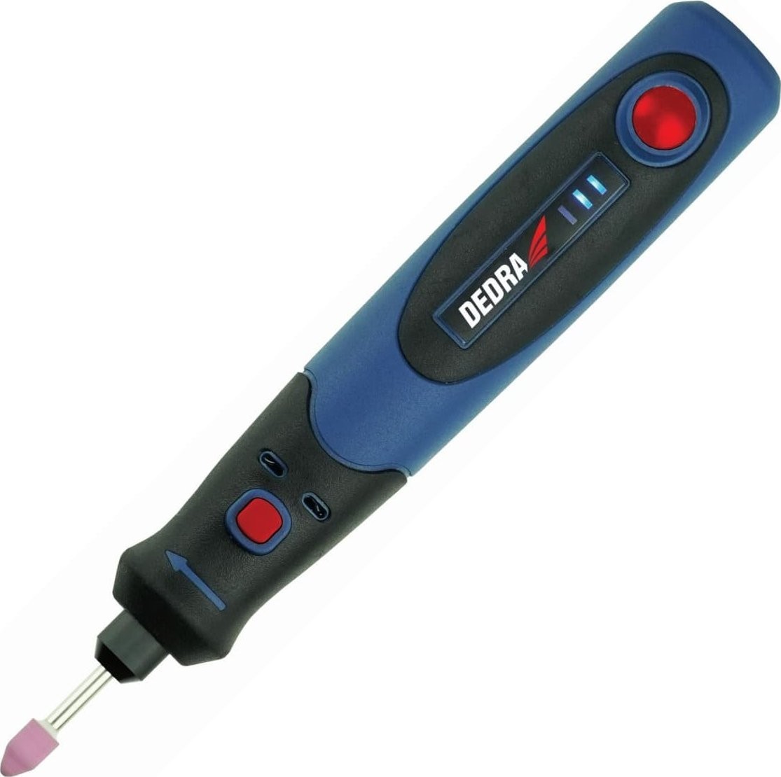 Dedra Mini-Schleifmaschine 3,6 V, kabellos, USB-Betrieb