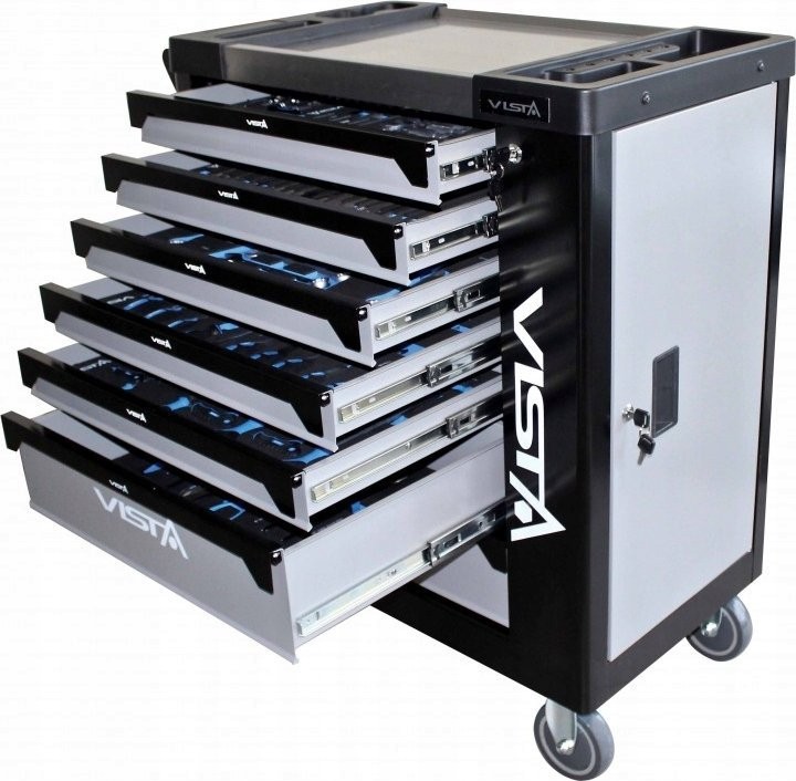 Werkzeugwagen SATA TOOL TROLLEY 257-teilig VISTA